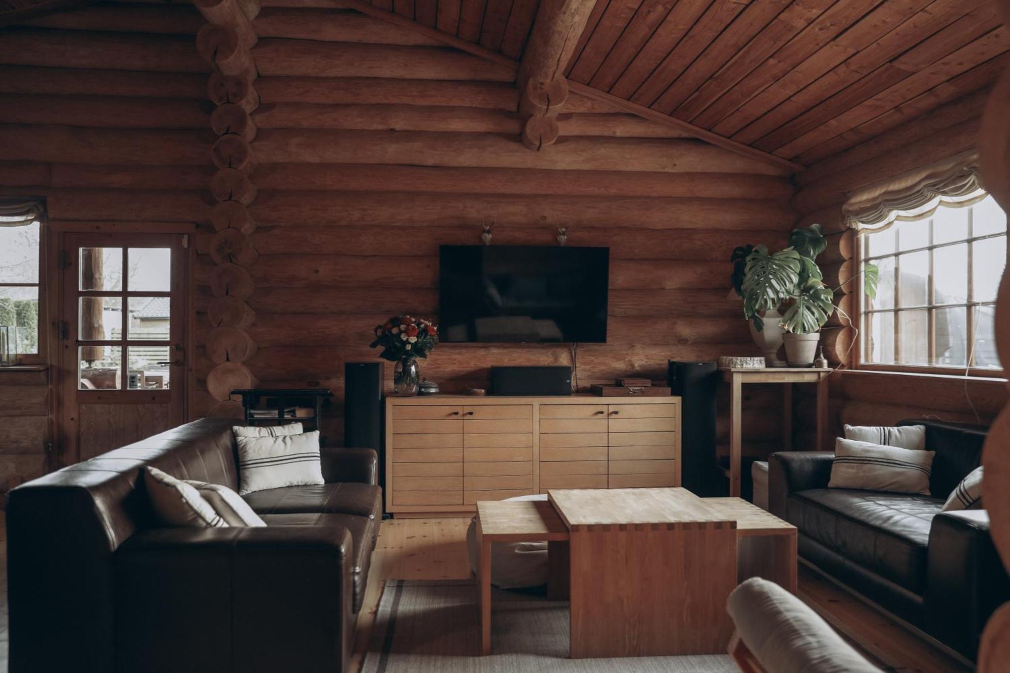 Fjordhygge - Authentic Wood Log Cabin Summerhouse Near Water, Fjord And Forest Jægerspris Eksteriør billede