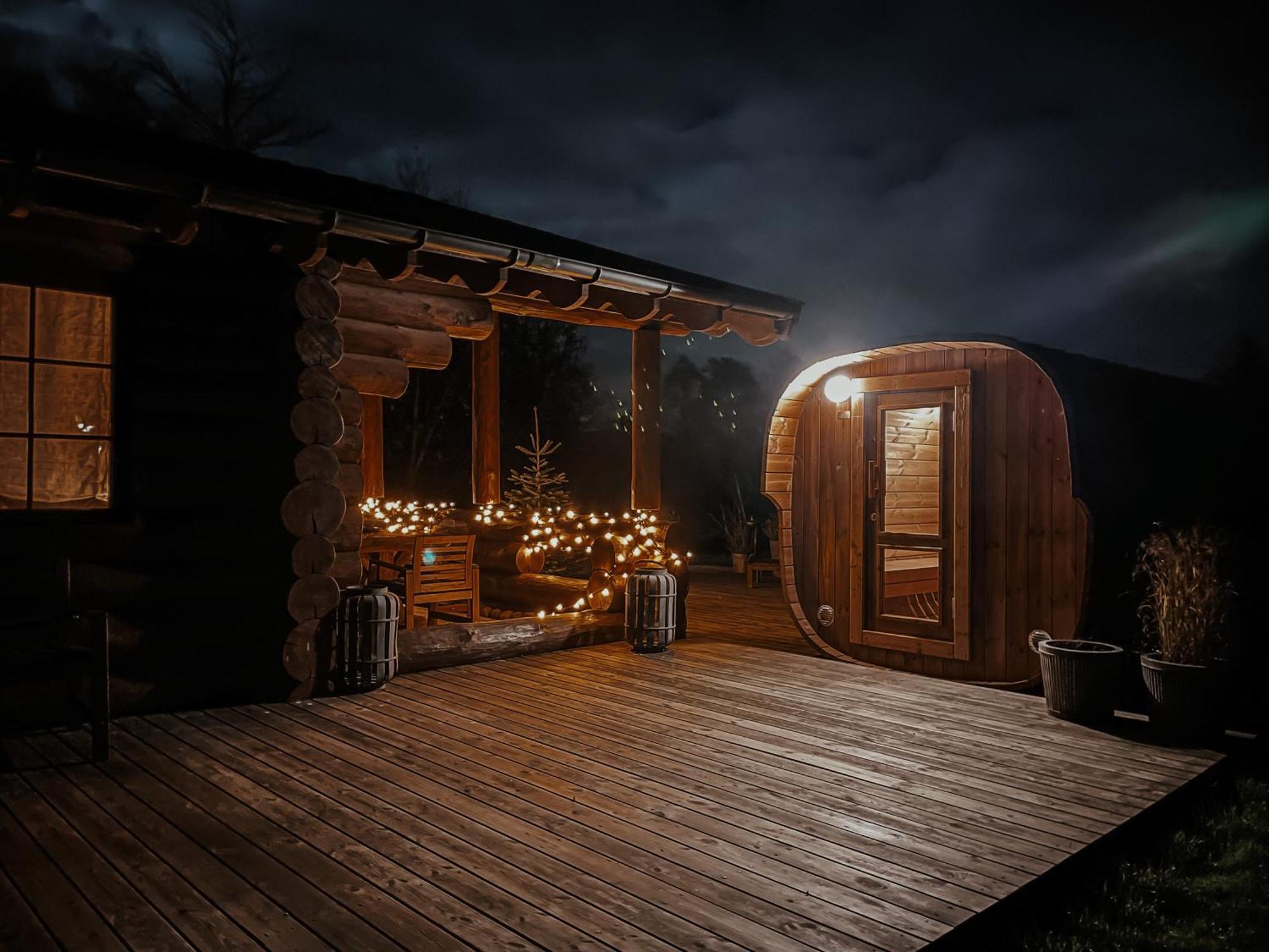 Fjordhygge - Authentic Wood Log Cabin Summerhouse Near Water, Fjord And Forest Jægerspris Eksteriør billede