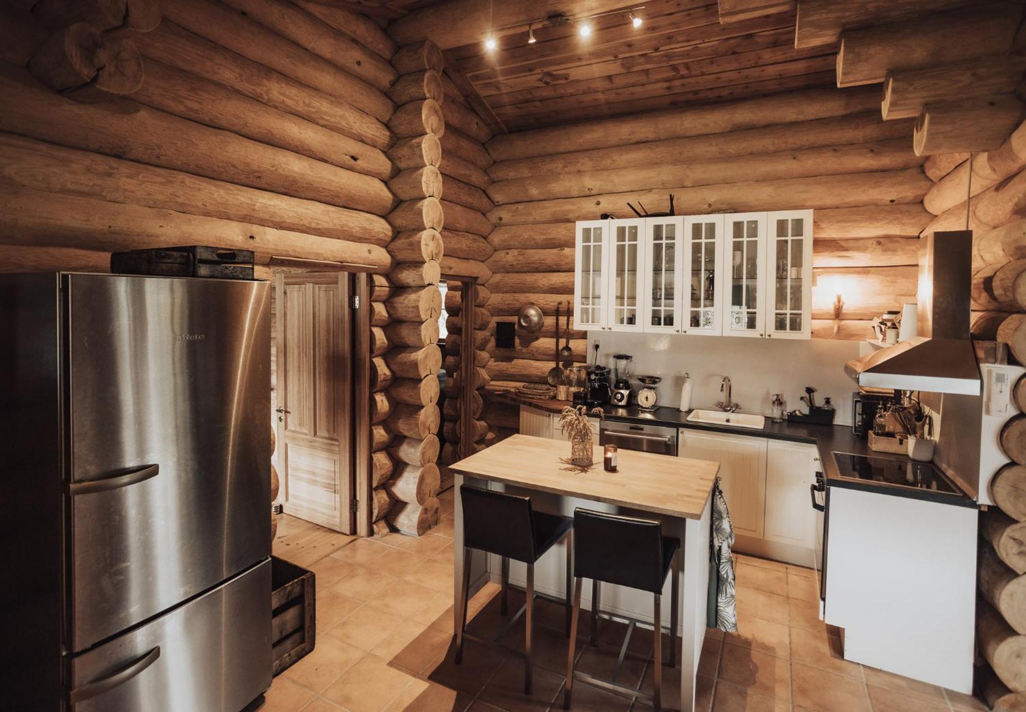 Fjordhygge - Authentic Wood Log Cabin Summerhouse Near Water, Fjord And Forest Jægerspris Eksteriør billede